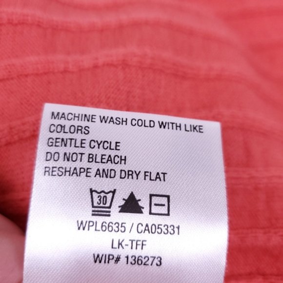 Woolrich ribbed orange merino wool cardigan - Picture 8 of 10